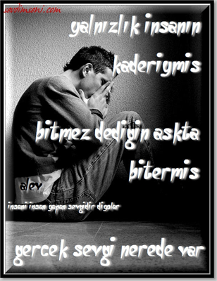 Seviliyorsun.