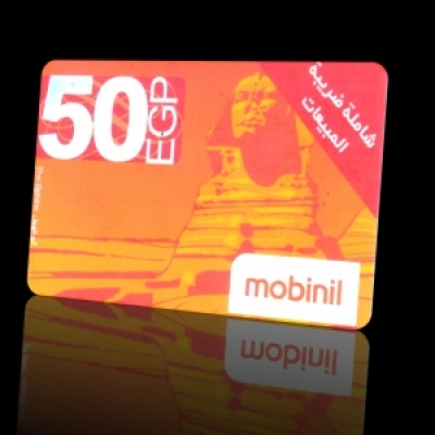 كارت موبينيل 50 جنيه