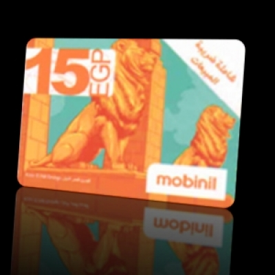 كارت موبينيل 15 جنيه