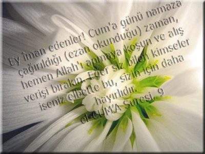 Cumanız Mübarek Olsun Cumanız Mübarek Olsun. Allah Dualarınızı Kabul Etsin. Ahirete Göç Edenlere Allah Rahmet Eylesin...