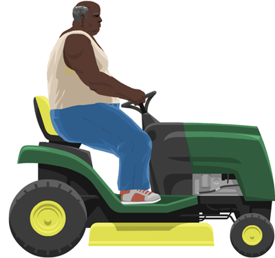 Lawnmower man