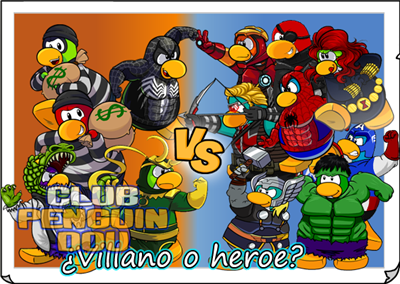 heroes vs villanos