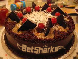 Chocolate birthday cake