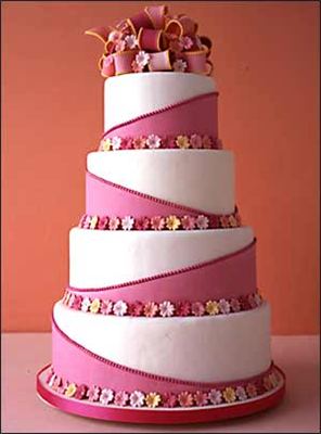 HUGE strawberry cake