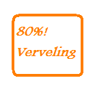 Verveling!: 75% Of Meer