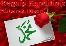 Regaib Kandili Tebriği