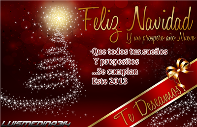 Tarjeta de navidad