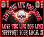 Support Your Local Red & White
