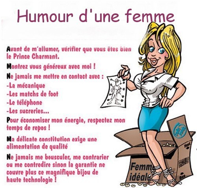 Une femme