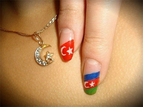 Azerbaijan Flag