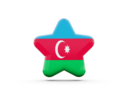Azerbaijan Flag