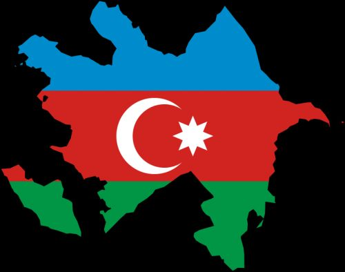 Azerbaijan Flag