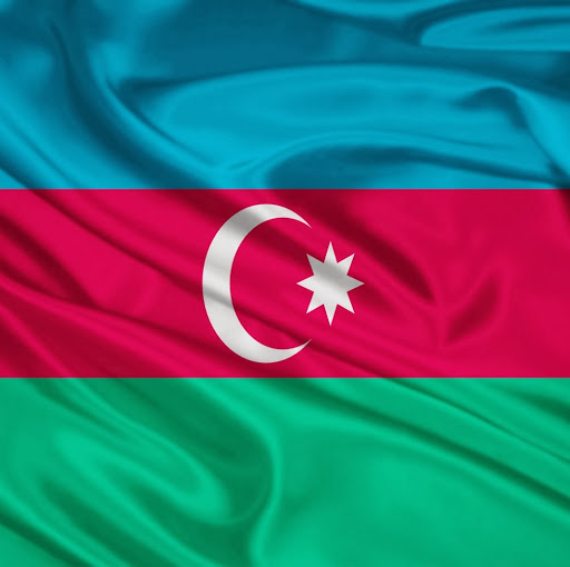 Azerbaijan Flag