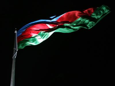 Azerbaijan Flag