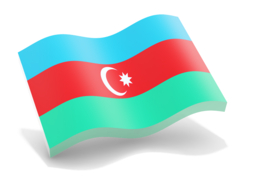 Azerbaijan Flag