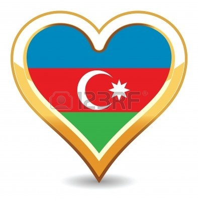 Azerbaijan Flag