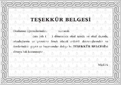 2. Döneme Takdir Mi Alacaksın Teşekkür Mü?