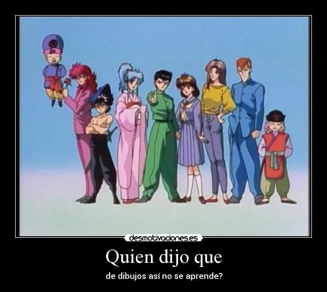 Quien Eres De Yu Yu Hakusho
