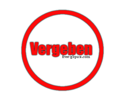 vergeben