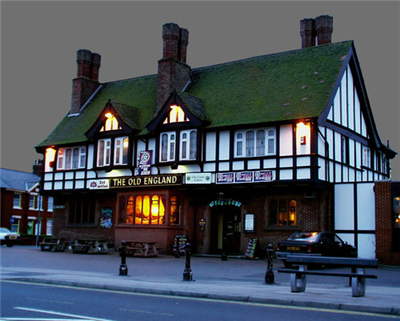 A pint in the Old England