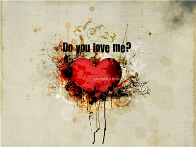 do u love me ?