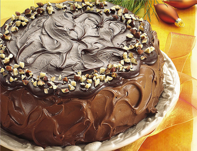 Mocha Hazelnut Cream Cake