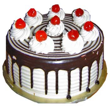 Black Forest Eggless Cake