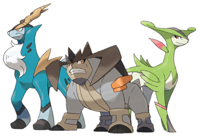 Cobalion , Terrakian , Virizion