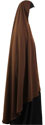 Chocolate Brown Full Length Khimar