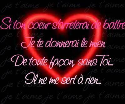 si mon coeur
