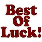 A best of luck 