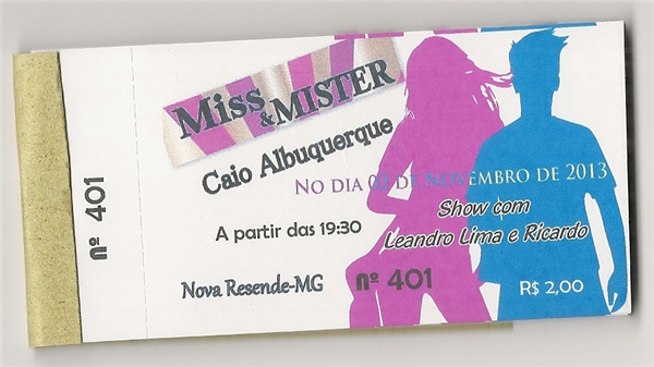 Vote Mister Caio Albuquerque 