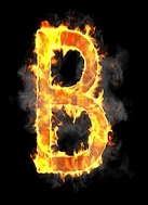 B