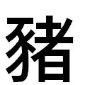 『豬』