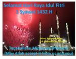 Kartu Lebaran 1432H