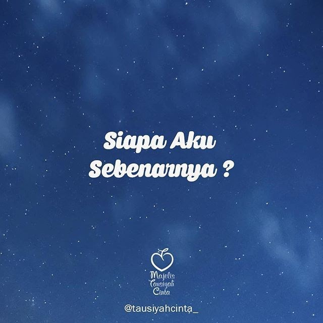 Siapa aku sebenarnya
