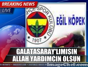 Galatasaraylı Olup Kahırdan Mı Ölmek İstersin Yada