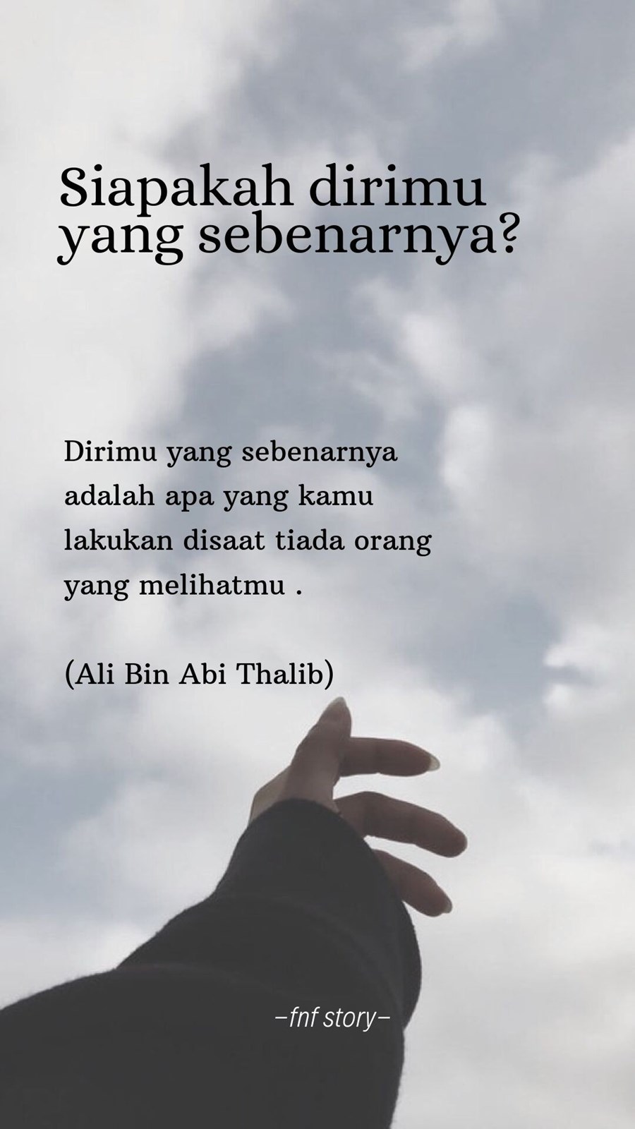 Siapa Dirimu Yang Sebenarnya 