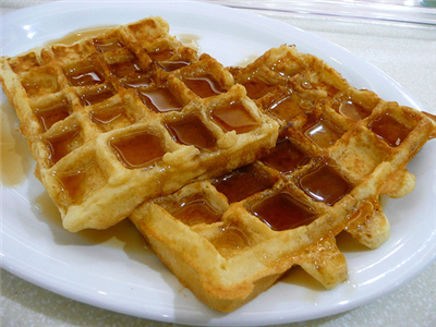 Maple Syrup Waffle