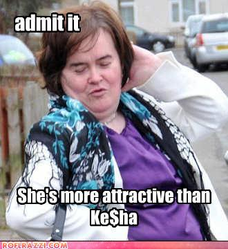 Attractive Susan Boyle..... Not