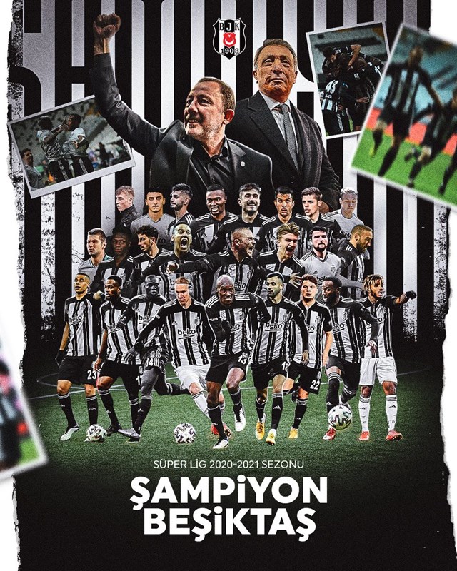 Beşiktaş şampiyon