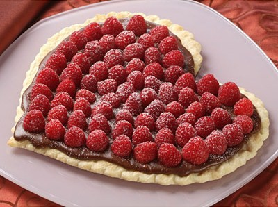 valantine heart tart