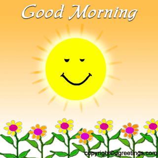 GOOD MORNİNG