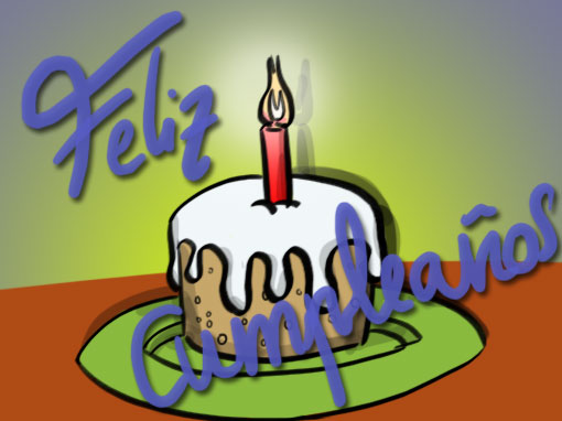 En éste día te deseo lo mejor, Feliz Cumple!!