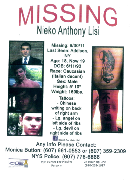 Nieko Lisa MISSING 