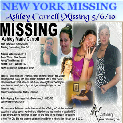 Help Find Ashley Carroll