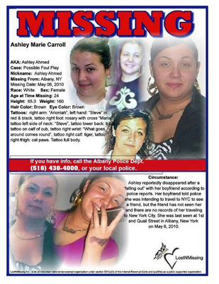 Help Find Ashley Carroll
