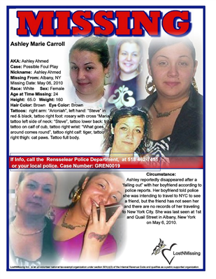 Help Find Ashley Carroll