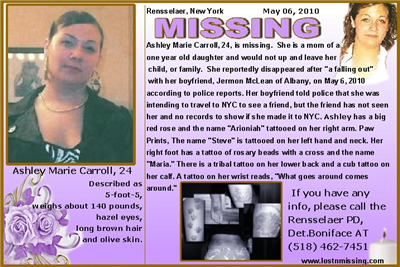 Help Find Ashley Carroll