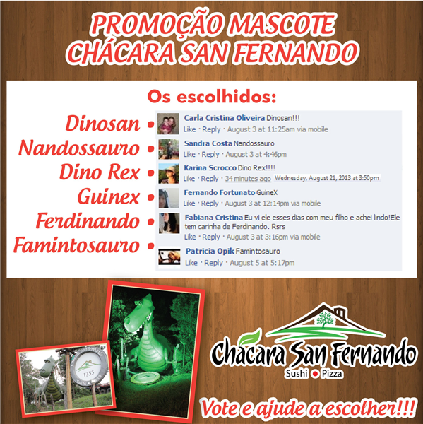 Enquete Mascote